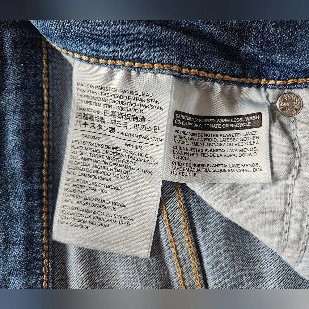 Women's Levi's Mile high super skinny jeans - Picture 5 of 5